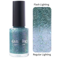 Morning Dew: 3-Piece Flakies Jelly with Reflective Glitter Nail Polish Set