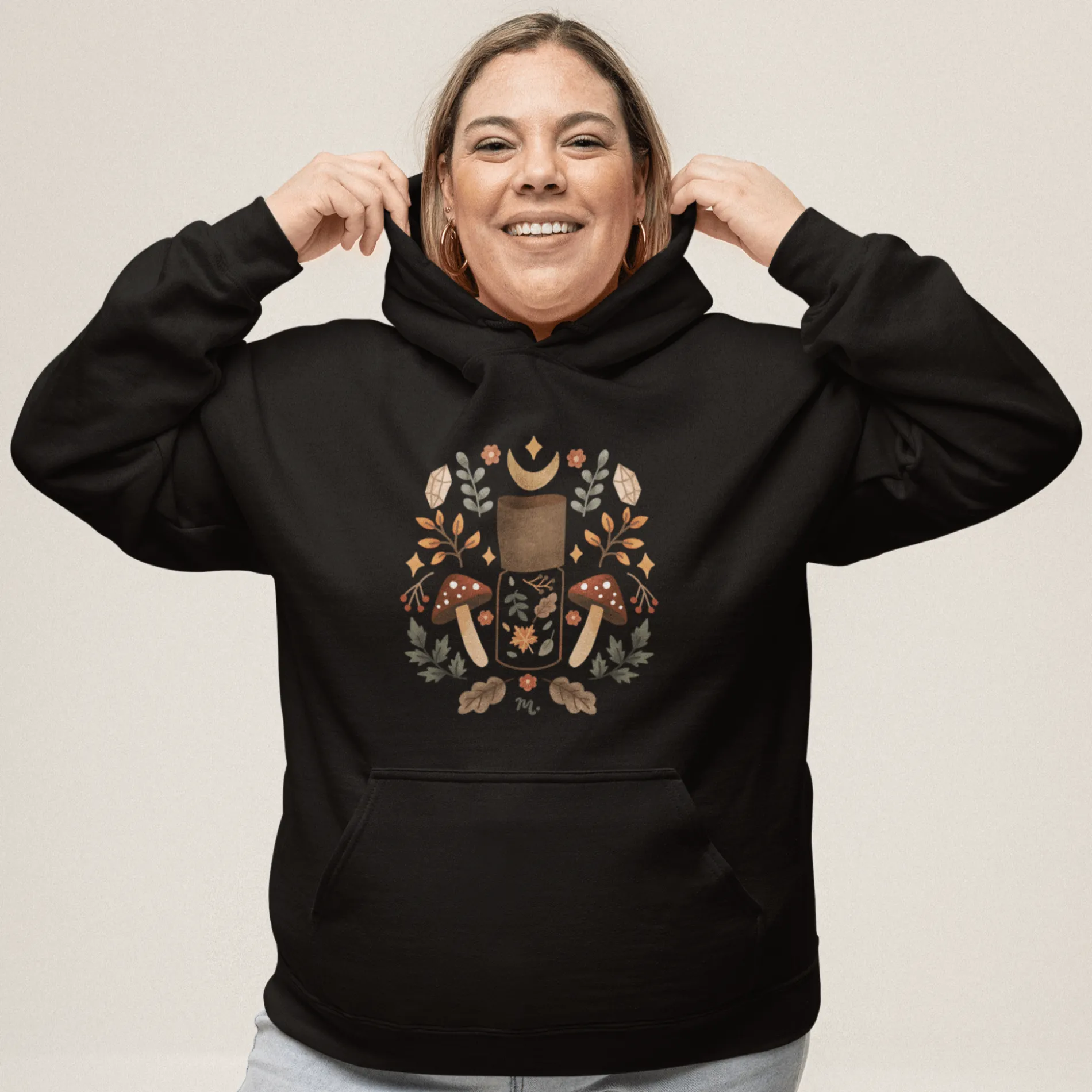 Mystic Garden - Heavy Blend Hoodie Sweatshirt