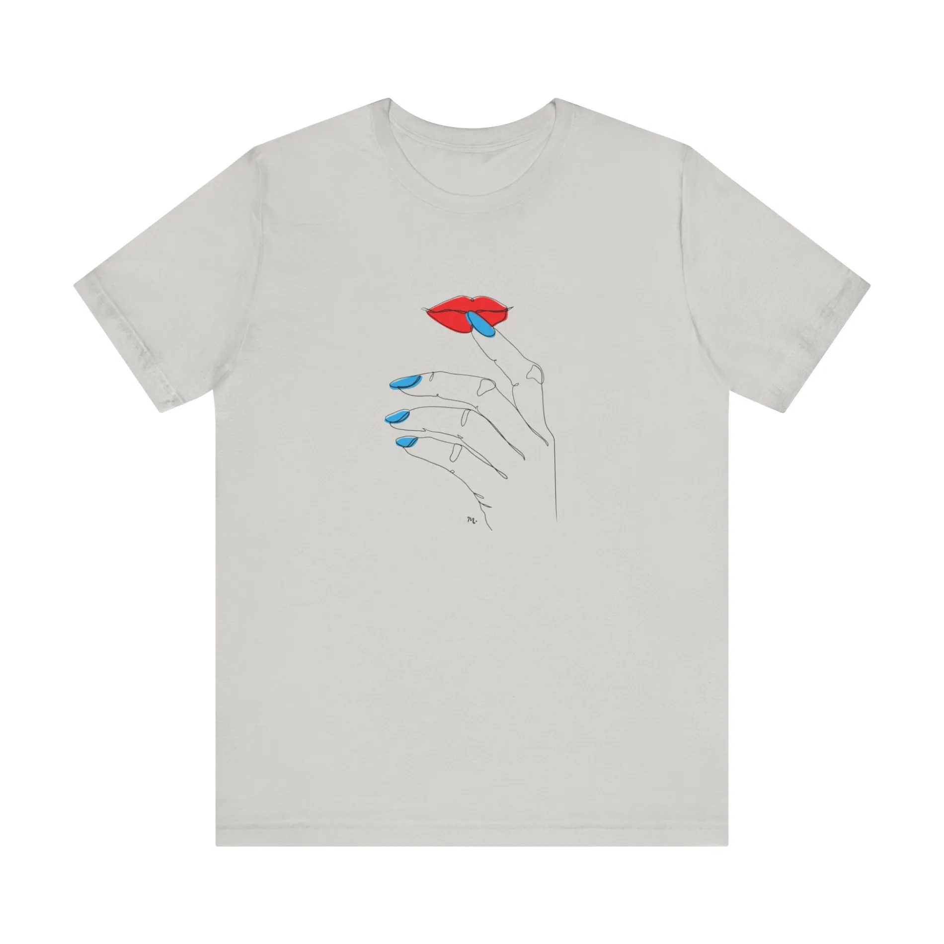 Nail Line Art - Short Sleeve T-shirt