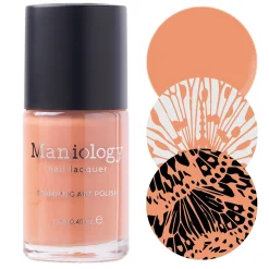 Nectar (B506) - Cream Peachy Orange Stamping Polish