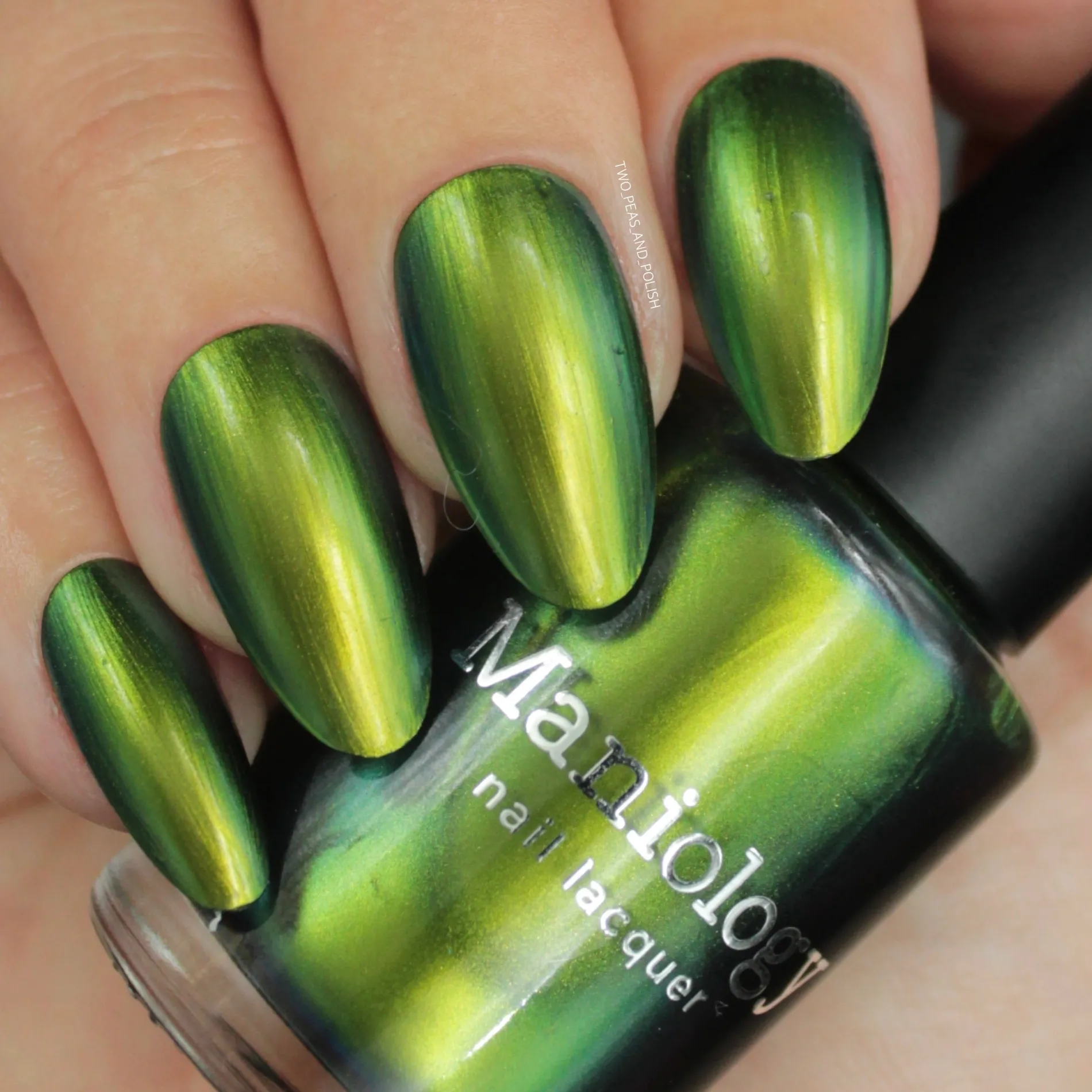 Night Out: CBGB (P135) - Green Duochrome Nail Polish