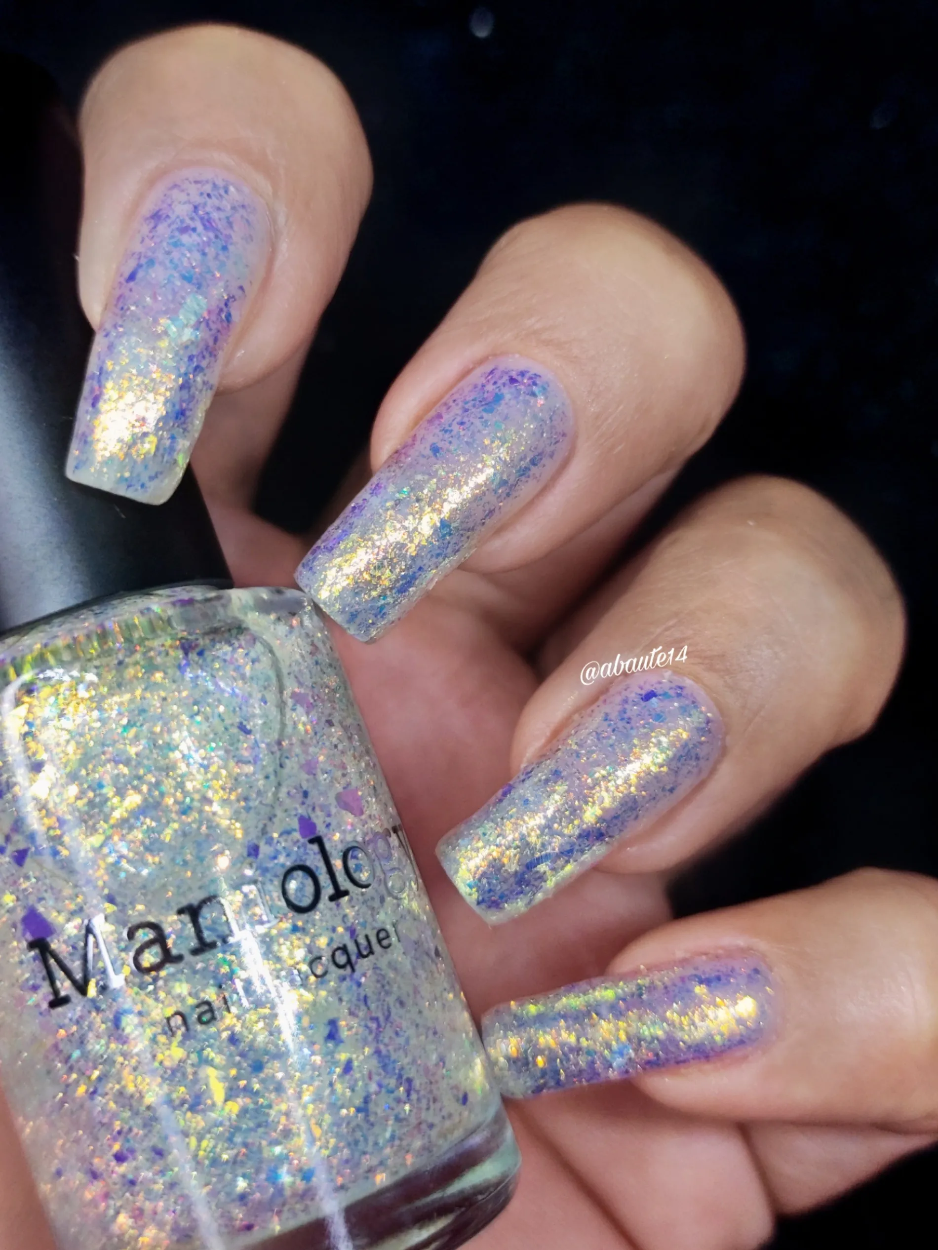 Ocean Crush: 3-Piece Flakie Iridescent Toppers Nail Polish Set