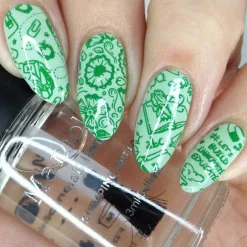 Optimism (B399) - Green Stamping Polish