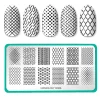 Patterns: Chain Reaction (m086) - Nail Stamping Plate