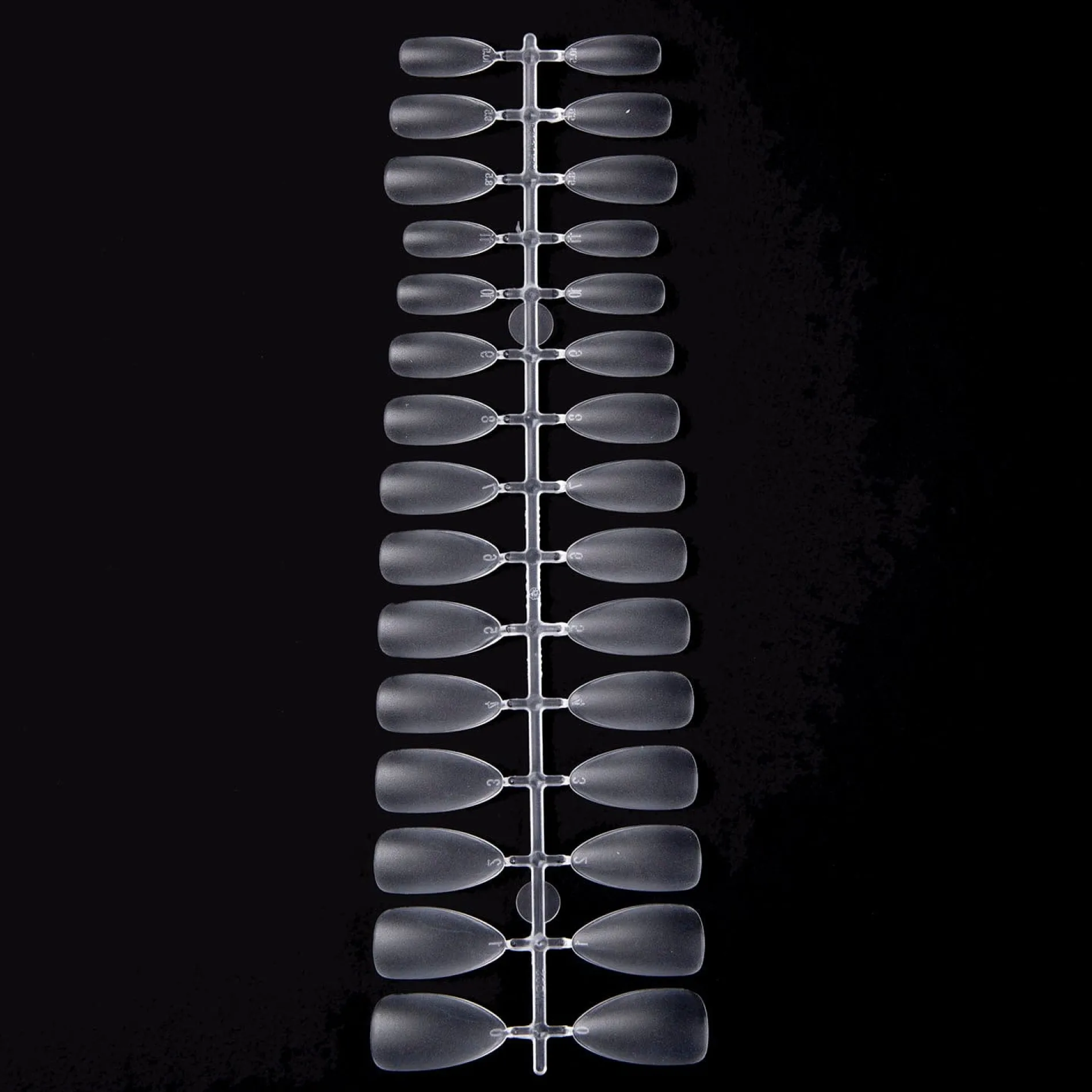 300pcs Full Cover Nail Tips for Extension in 15 Sizes - Medium Almond