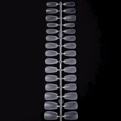 300pcs Full Cover Nail Tips for Extension in 15 Sizes - Short Coffin