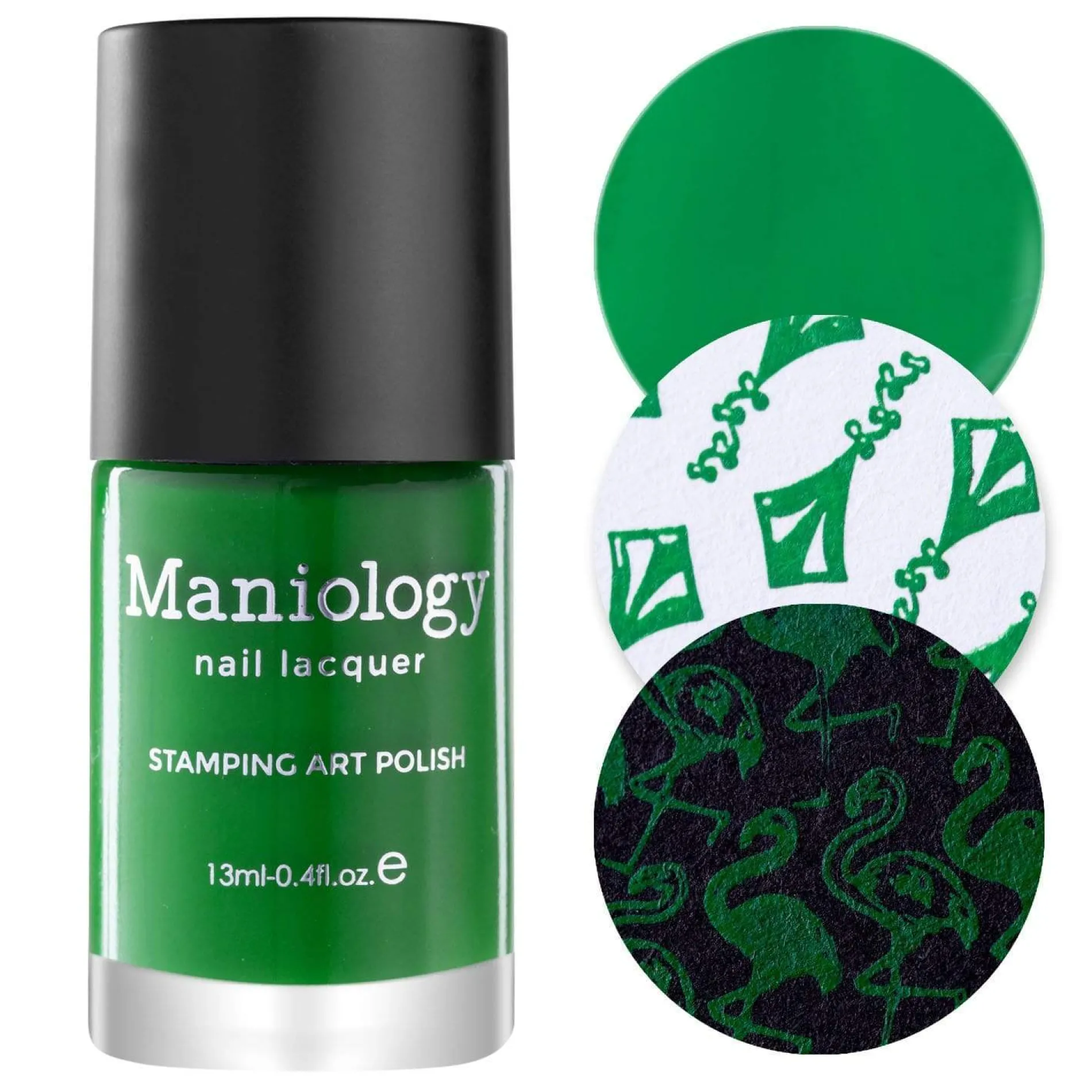 Perfect Trio: 3-Piece Lucky Clover Nail Stamping Polish Set