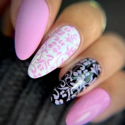 Perfect Trio: 3 Piece Pink Petals Stamping Polish Collection