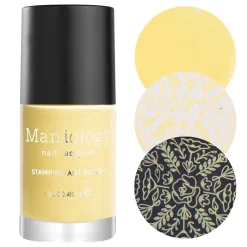 Perfect Trio: 3-Piece Sunny Meadow Nail Stamping Polish Set