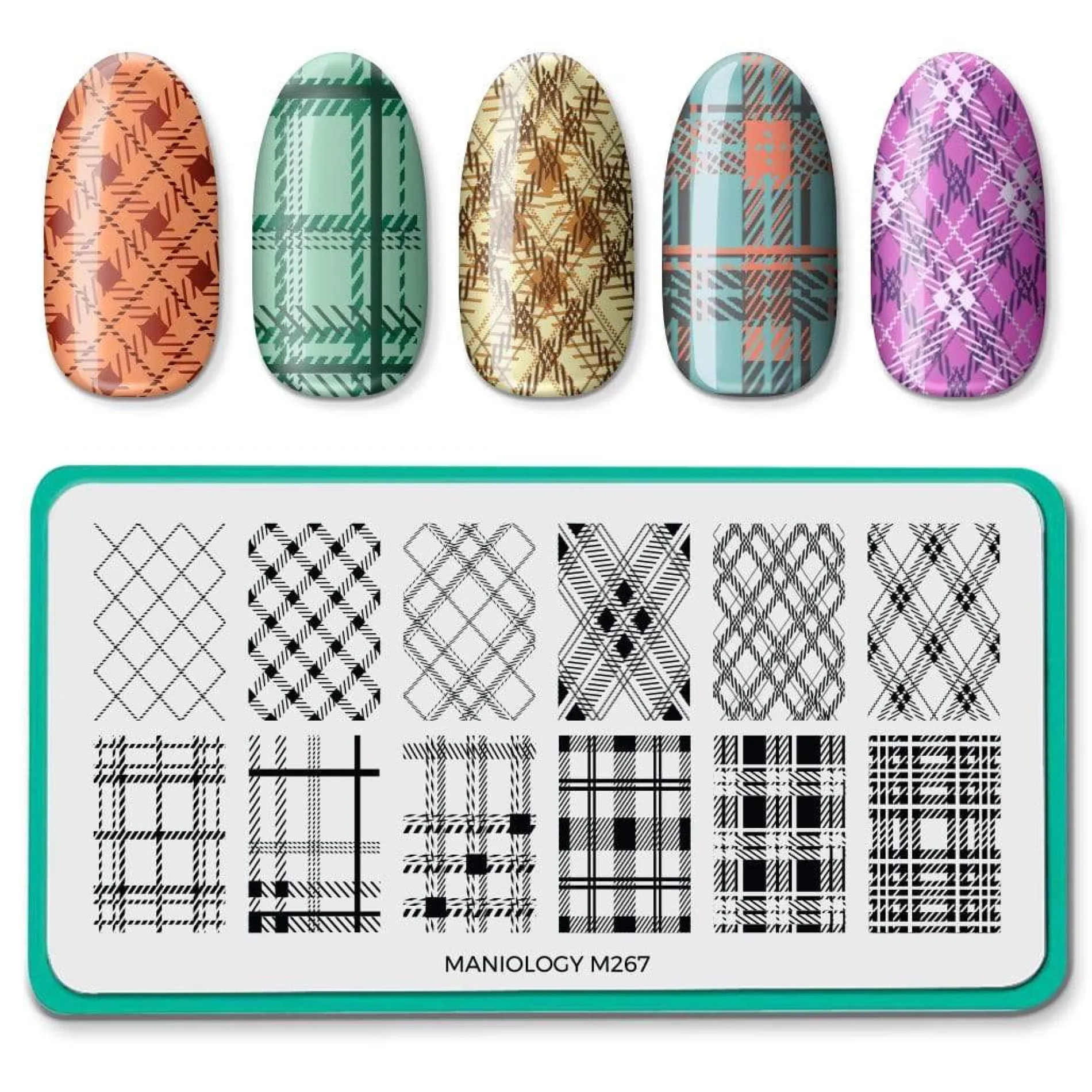 Plaid Perfection: Nail Stamping Starter Kit