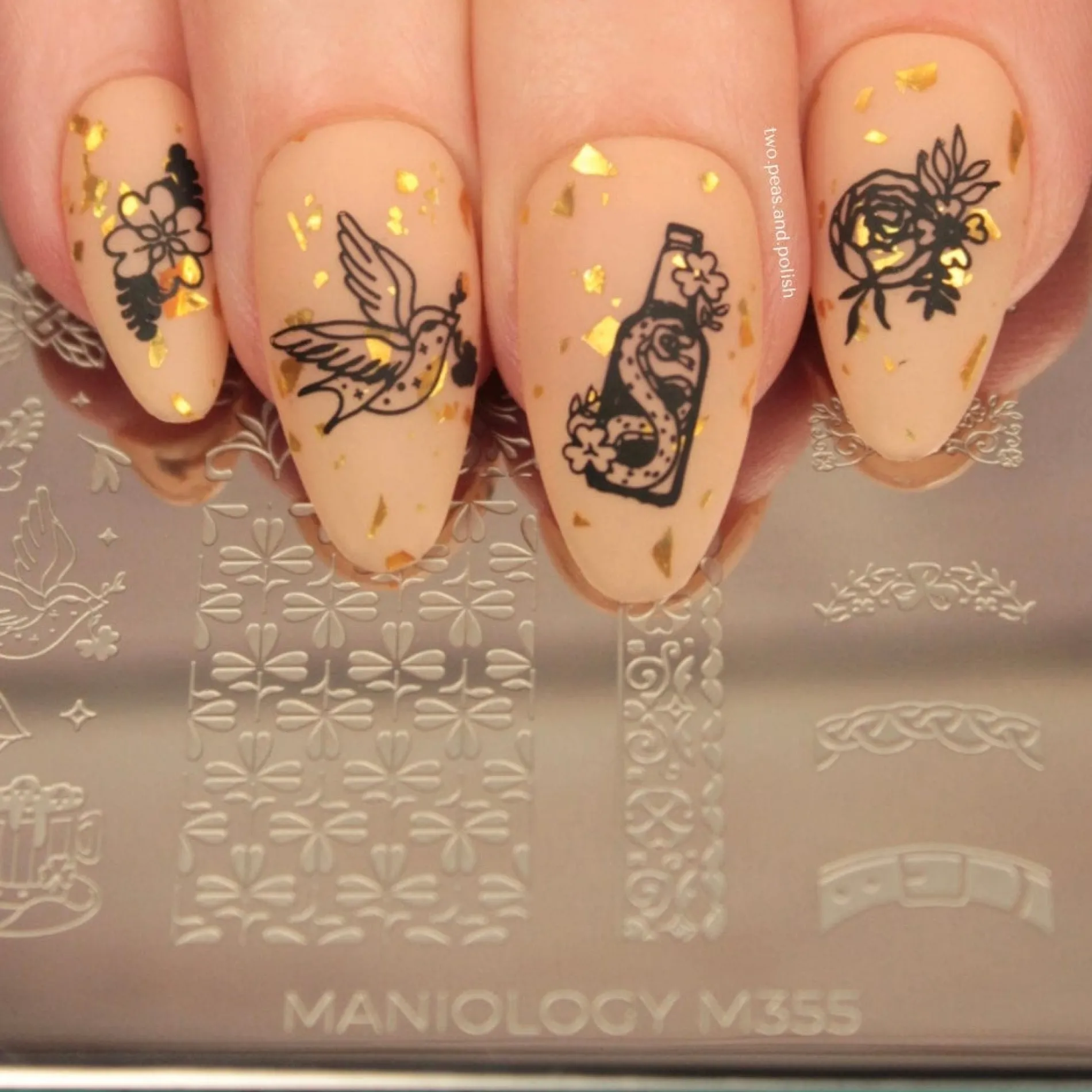 Pot of Gold (M355) - Nail Stamping Plate