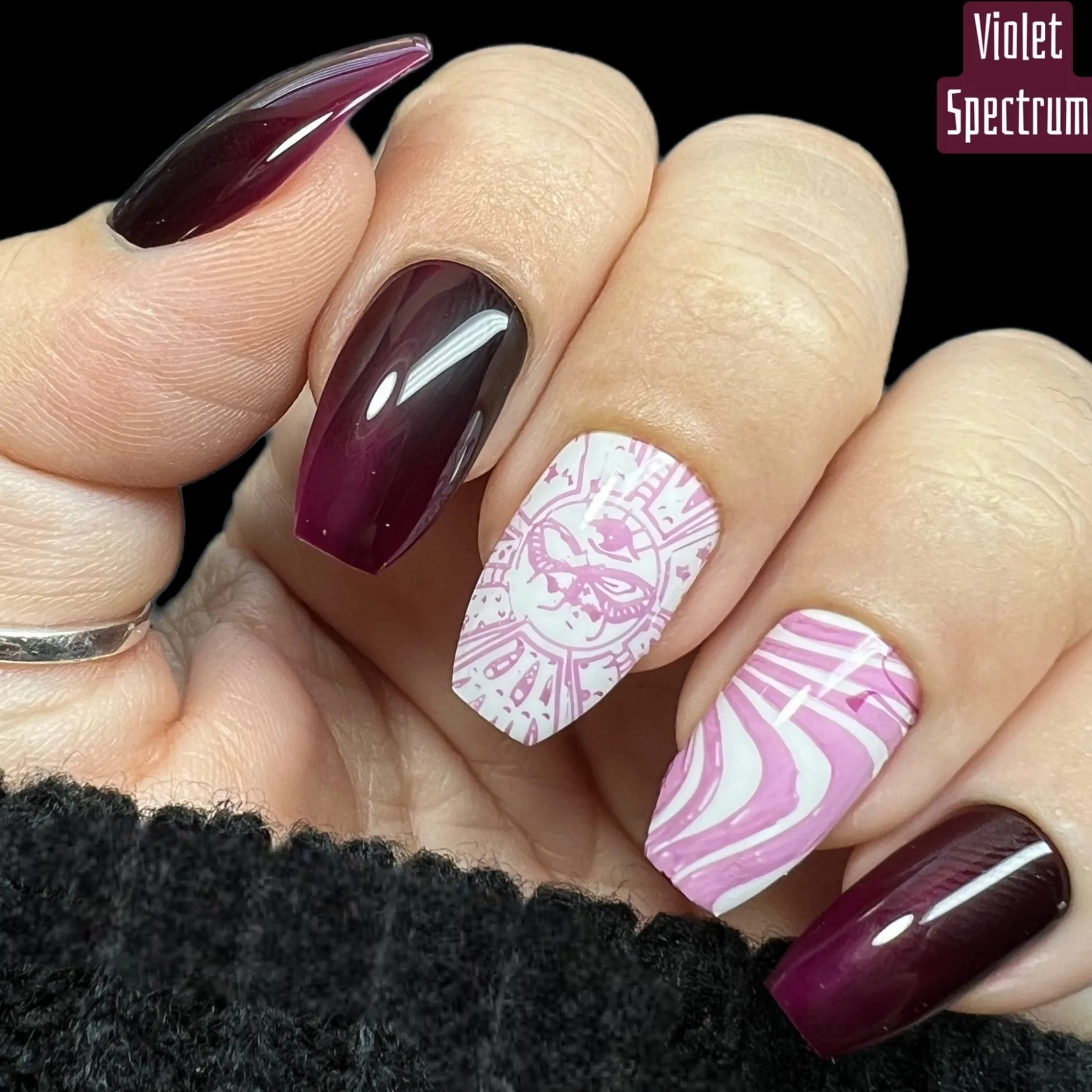 Rainbow Splash: 6-Piece Sheer Tint Stamping Polish Set