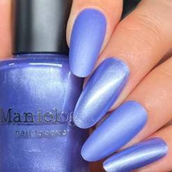 Satin Slumber: Silk Sheets (P177) - Purple Smooth Metallic Nail Polish