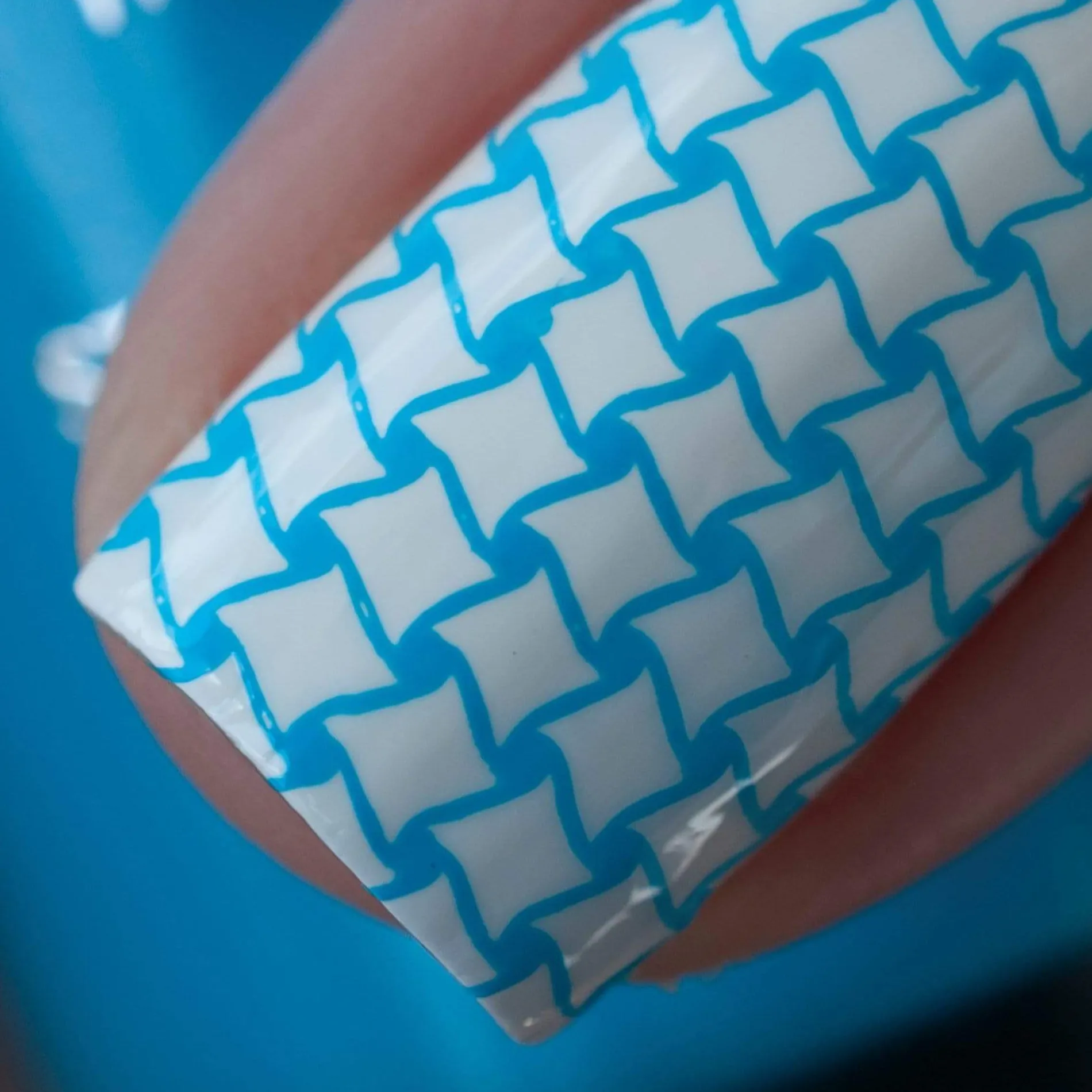 School's Out: Blue Glue (B288) - Neon Blue Stamping Polish