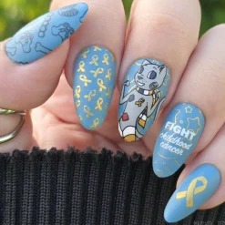 SFAC: American Childhood Cancer Organization (M576) - Nail Stamping Plate