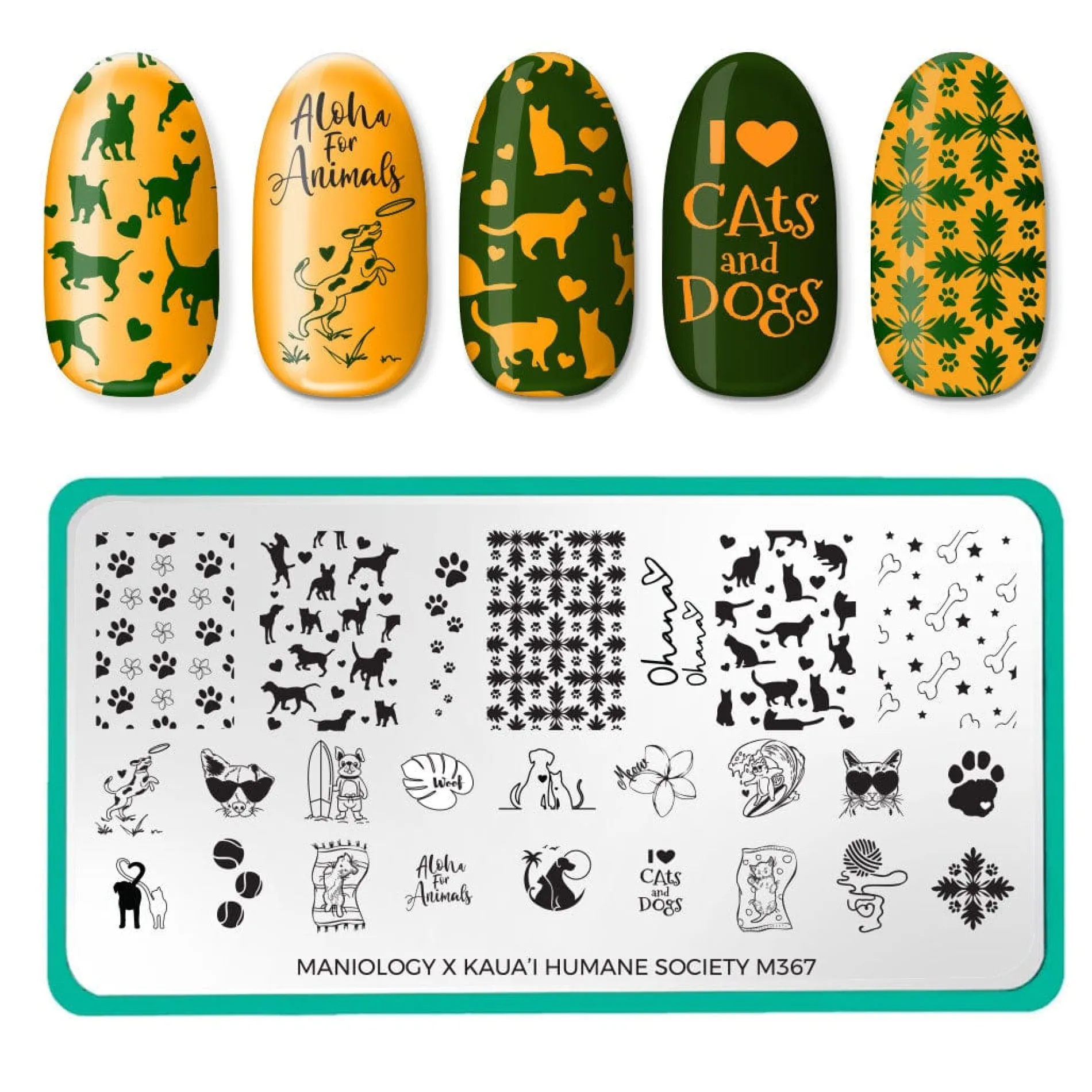 SFAC: Kaua'i Humane Society (M367) - Nail Stamping Plate