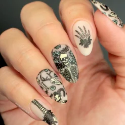 Shadowy Halloween (M312-M316) - Set of 5 Nail Stamping Plates
