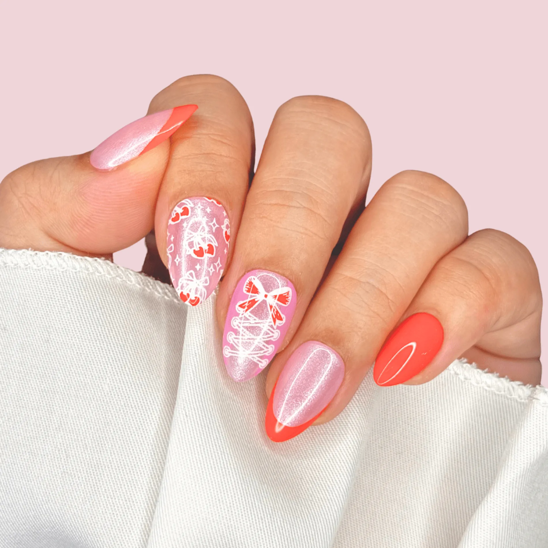 Silk and Satin (P174) - Pink Pearl Nail Polish