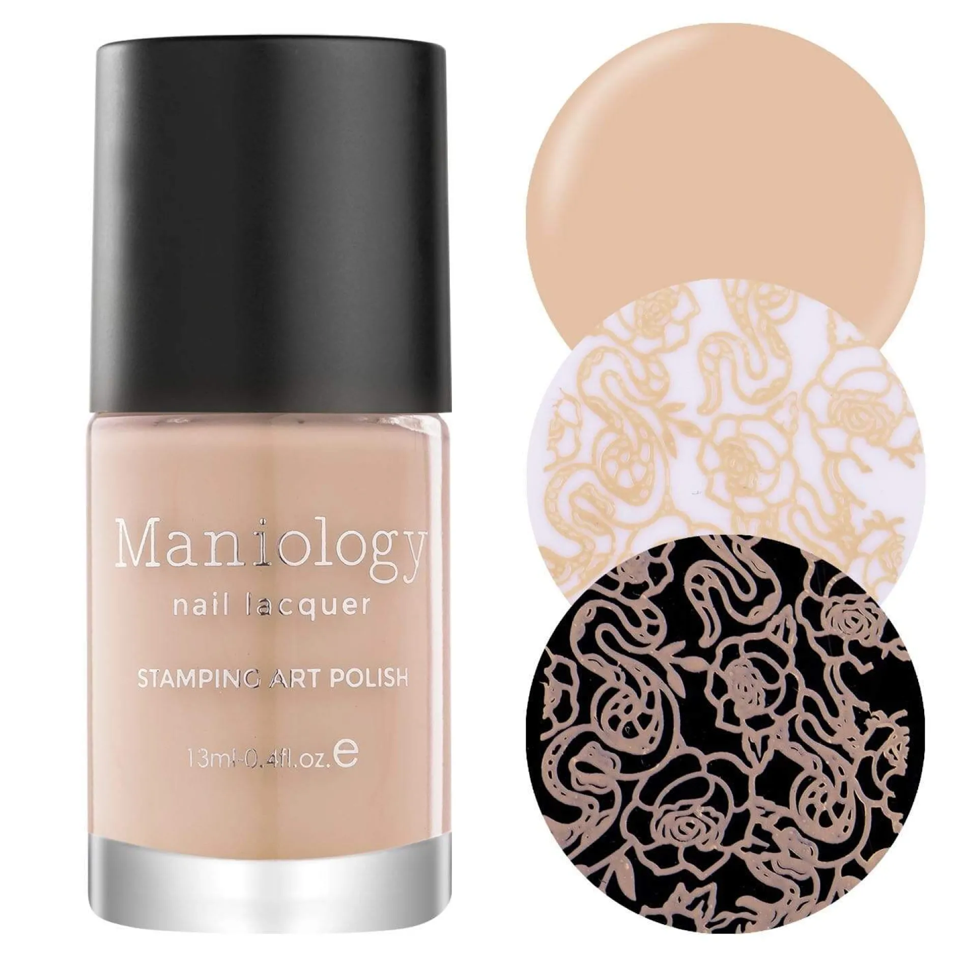 Skin Deep (B325) - Nude Peach Stamping Polish
