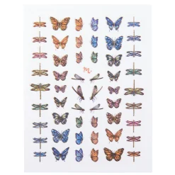 Sky Dancers - 2pc Nail Art Sticker Set