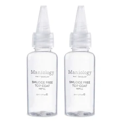 Smudge-Free Top Coat Refill Set - Includes (2) 30ml Bottles
