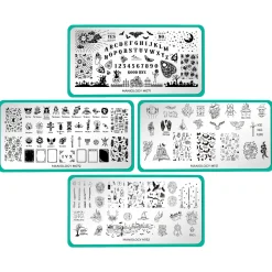 Sorcery & Spells: Set of 4 Nail Stamping Plates