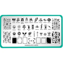 Sorcery & Spells: Set of 4 Nail Stamping Plates