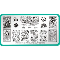 Stamp For A Cause: Hawaii Arts Alliance (M218) - Nail Stamping Plate