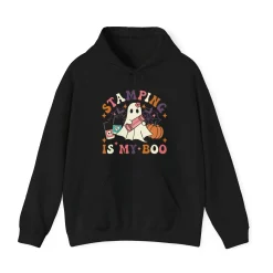 Stamping is my BOO - Heavy Blend Hoodie Sweatshirt
