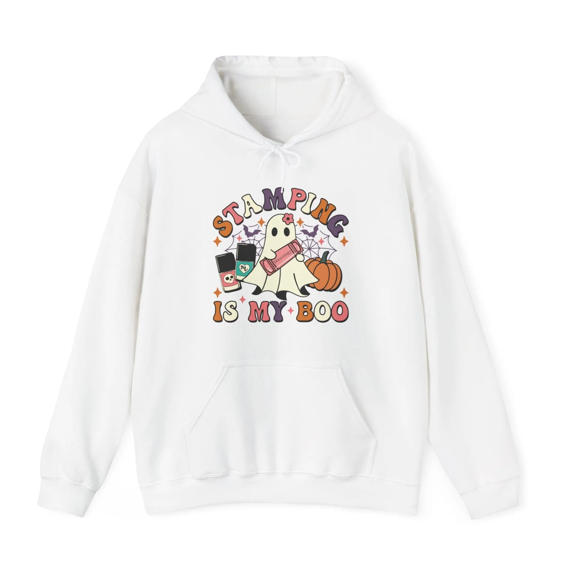Stamping is my BOO - Heavy Blend Hoodie Sweatshirt