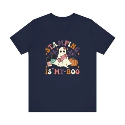 Stamping is my BOO - Short Sleeve T-shirt