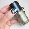 Stardust (B580) - Silvery Gold Metallic Stamping Polish