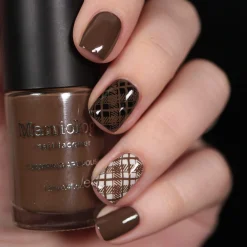 Sugar + Spice: Cocoa (B351) - Chocolate Brown Stamping Polish