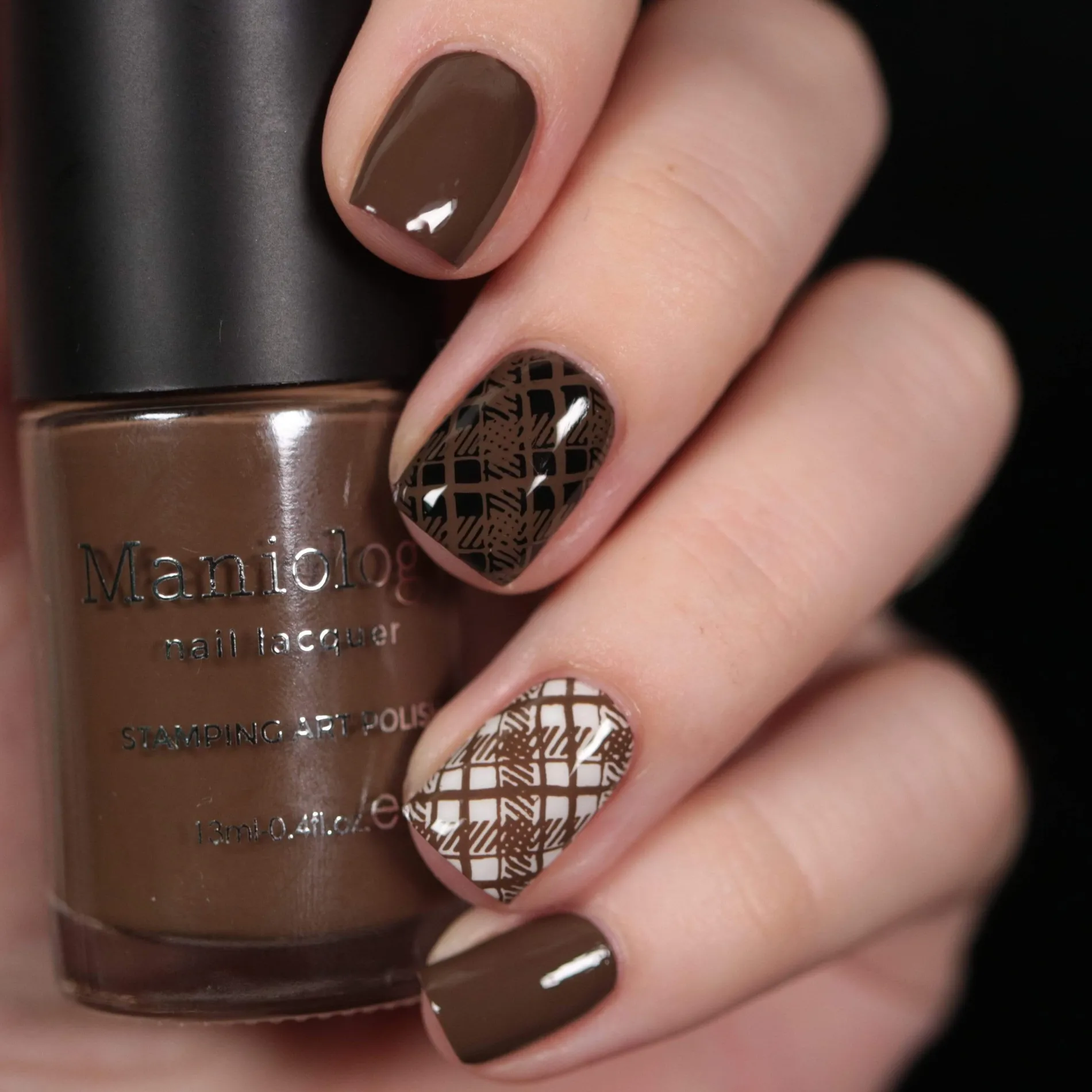 Sugar + Spice: Cocoa (B351) - Chocolate Brown Stamping Polish
