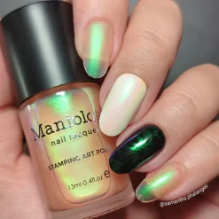 Sunrays: 3-Piece Aurora Duochrome Stamping Polish Set