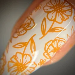 Sunshower: Marigold (B508) - Yellow Orange Cream Stamping Polish