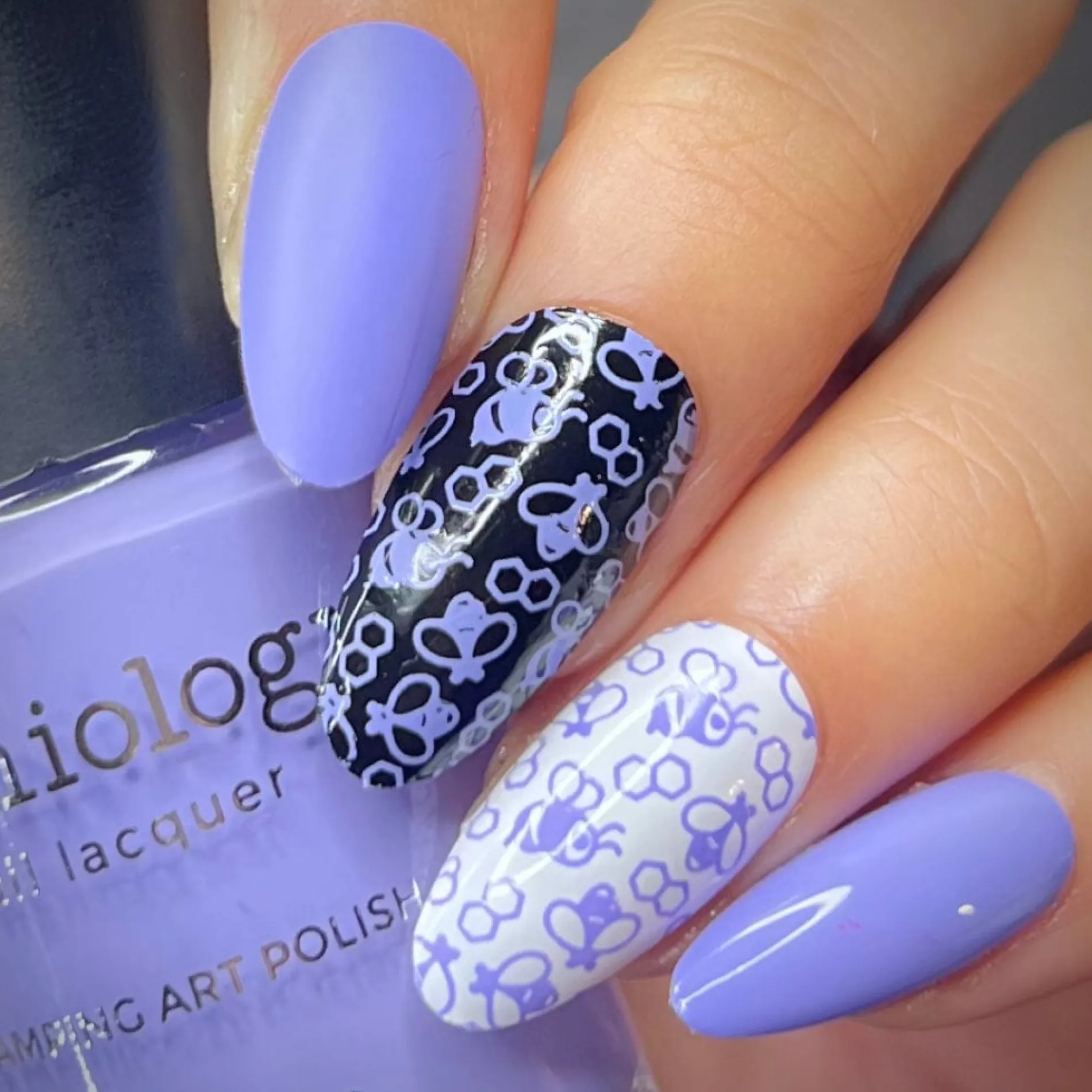 Sunshower: 3-Piece Cream Stamping Polish Set