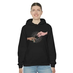 The Creation of Manicure - Heavy Blend Hoodie Sweatshirt