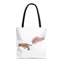 The Creation of Manicure Tote Bag