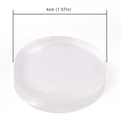 The Monocle Stamper: Replacement Head - Clear Stamper Collection (X-Large 1.5in)