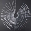 3-Tiered Clear Swatch Sticks w/ Ring - Set of 50 Sticks