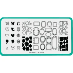 Tiny Exhibits (M628) - Nail Stamping Plate
