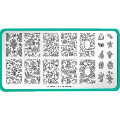 Toile De Jouy (M566) - Nail Stamping Plate