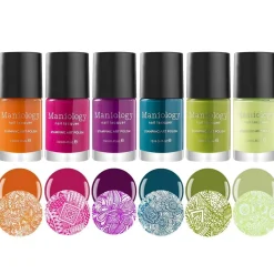 Tropix: 6-Piece Stamping Art Polish Set