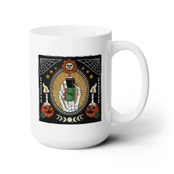 Vintage Halloween Ceramic Coffee Mug 15oz