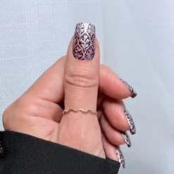 Wall Flowers (M580) - Nail Stamping Plate