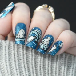 Water Pups (M547) - Nail Stamping Plate