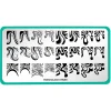 Wavy French (M539) - Nail Stamping Plate