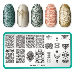 Wild Heart: Best Fringe Forever (m014) - Nail Stamping Plate