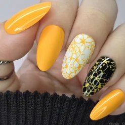 Withered Beauty: 3-Piece Pearl Cream Stamping Polish Set